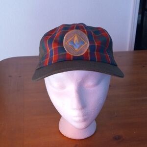Cub Scout Webelos Plaid Multicolor Cap M/L